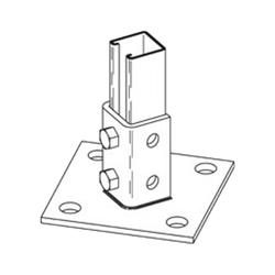 Post Base for 1-5/8 in