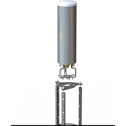 Small Cell Pole Top Mount – with Stand off Bracket