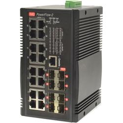 PowerFlow-2 Dual inlet 48VDC, two 100/1000Base-X S