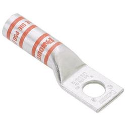 1/4" 1 Hole, #2AWG Copper Compression Lug