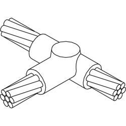 Tee Connection, 2/0 Stranded, Heavy Duty