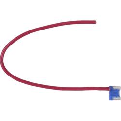 Mini ATM Low Profile Pigtail Fuse, 15 AMP/ 12 pack