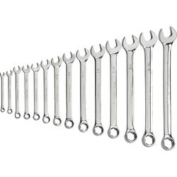 14pc 6-pt SAE Combo Wrench Set