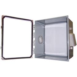 18x16x10 Vent Enclosure. Clear Door/Latch.