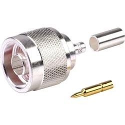 N Male Crimp-RG58/RG141