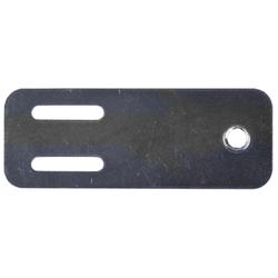 2.25 x 4 in Flat Pin Switch Bracket for Self-Tapping Pin Switches, 1/4 in Hole