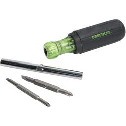 Screwdriver Set, 6-in-1 slotted and phillips