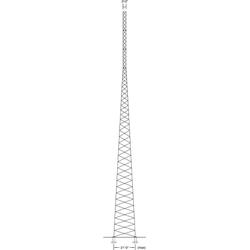 S3TL Series VL 200ft/80mph Self-Supporting Tower