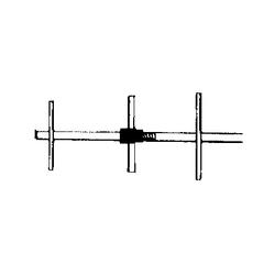 896-970 MHz 6dB 3 Element Yagi Antenna