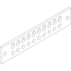 1/4"x2"x10" Groundbar Without Hardware