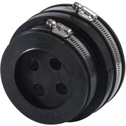 5 in Cable Entry Boot,1/2 in, 4 Hole