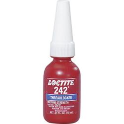 242 Threadlocker for 1/4" to 3/4" screws; 10ml