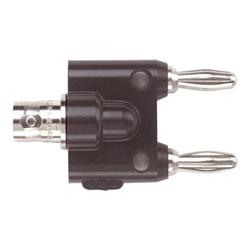 BNC(F) to Double Banana Plugs