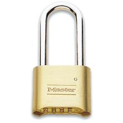 Lock,resetable,4-Digit Combo Padlock 2-1/4"shackle