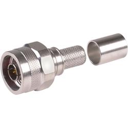 N Male Crimp for LMR400, CNT400, 8214, 9913 cables