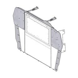 Front Partition Filler Panel Kit, Dual Side Doors