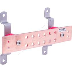 1/4"x2"x12" Ground Bar X Pattern