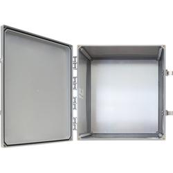 18x16x10 Enclosure. Solid Door/Latch Lock.