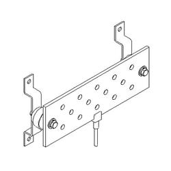 1/4x4x24 Copper Ground Bar with 25' 4/0 Tail