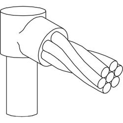 #4 Str to 1/2 Ground Rod