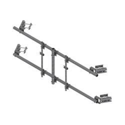 Tower Face Mount with Dual 20' x 3-1/2" OD