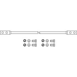 8" Two Hole Insulated Bonding Kit of 5