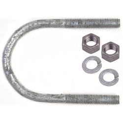 5/8 x 3.5 x 6 in Galvanized U-Bolt Assembly