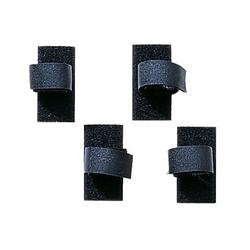 Hook and Loop Tie Wrap, Black, 8"x 1"
