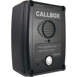 Q Series UHF 2-Way Radio Call Box, Black