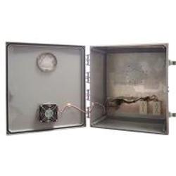 18x16x10 H/C Enclosure. Solid Door/Latch. Basic.