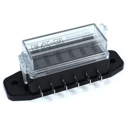 6-Pole ATC Fuse Block1/4" Quick Conn Terminal