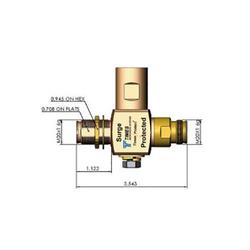 DC Block with operating band width 700 MHz-2700MHz