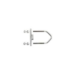 V-Bolt Mounting Kit for 3 in Max OD Round Members, Outdoor Application, Set of 2