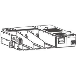 19-in Single AC cord 3 slot rectifier shelf