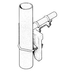 90 Degree Pipe-Pipe Clamp