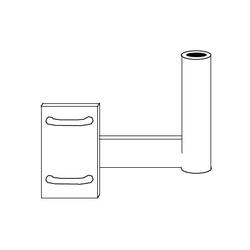 25G Rotor Post, Post Bottom