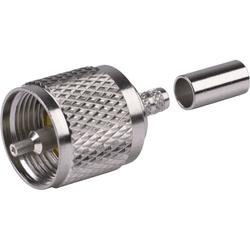 UHF Male Crimp-RG58,RG141,LMR-200